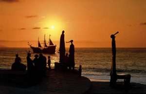Puerto Vallarta sunset.