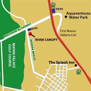 Nuevo Vallarta pick-ip for River Canopy.