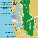 Dolphin Center Map. Nuevo Vallarta