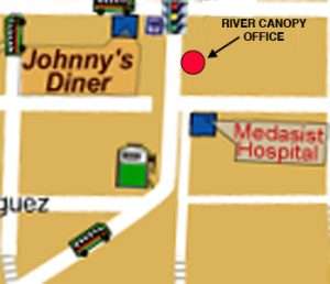 River Canopy office in Vallarta, Mexico