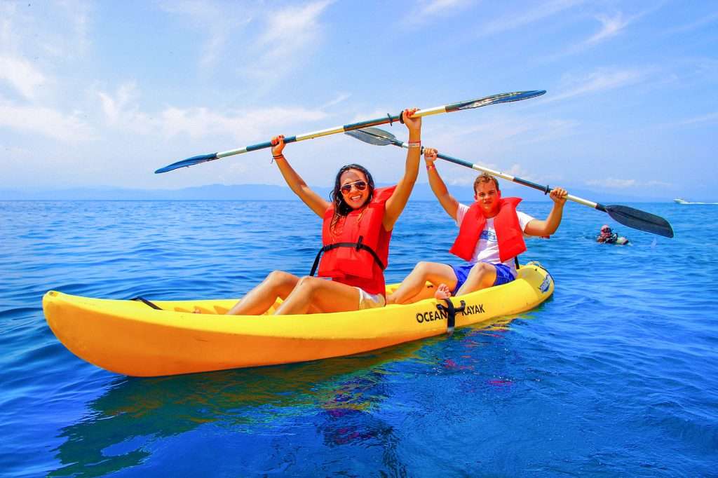 Kayak at La Caletas in Vallarta, Mexico
