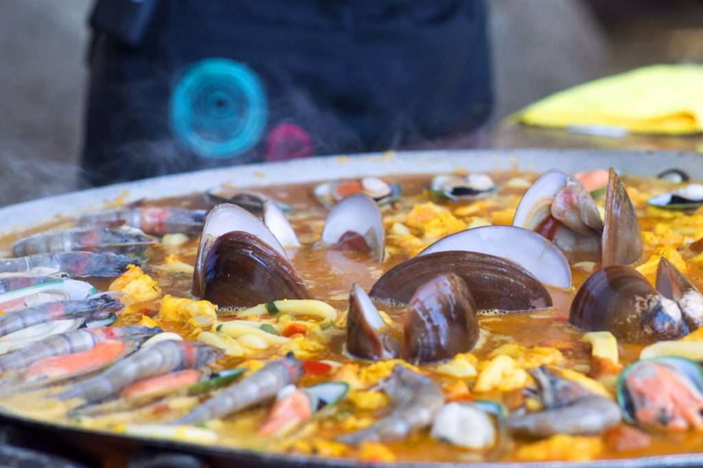 Paella in Vallarta, Mexico