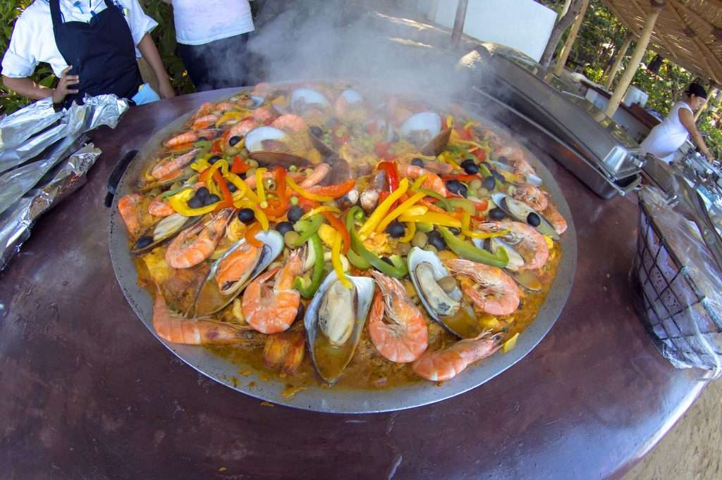 Paella at La Caletas, Puerto Vallarta.