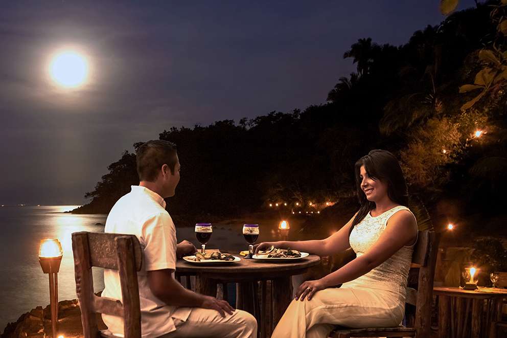 Dinner at Rhythms of the Night, Vallarta.