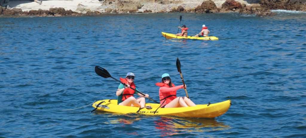 Kayaking in Puerto Vallarta.