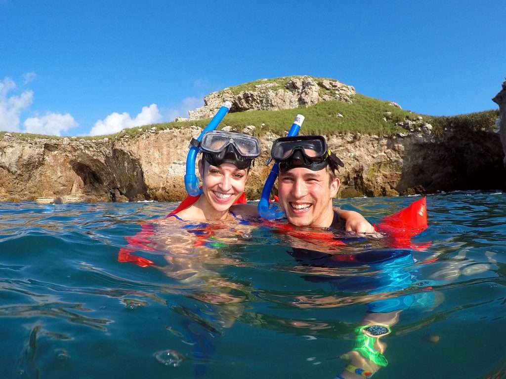 Snorkelling at Las Marientas, Vallarta, Mexico