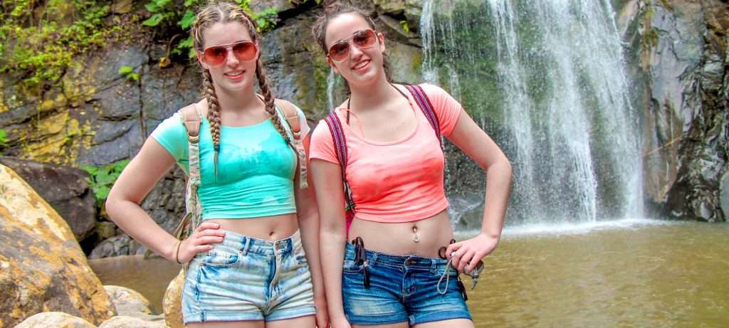 Yelapa waterfall in Vallarta, Mexico
