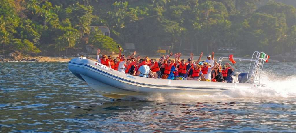 APEX boat in Vallarta.