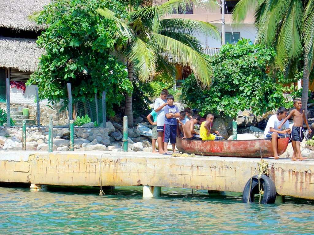 Dock at Yelapa, Puerto Vallarta.