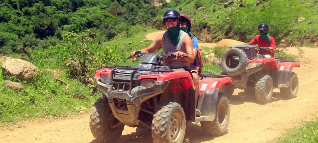 ATVs at River Canopy.