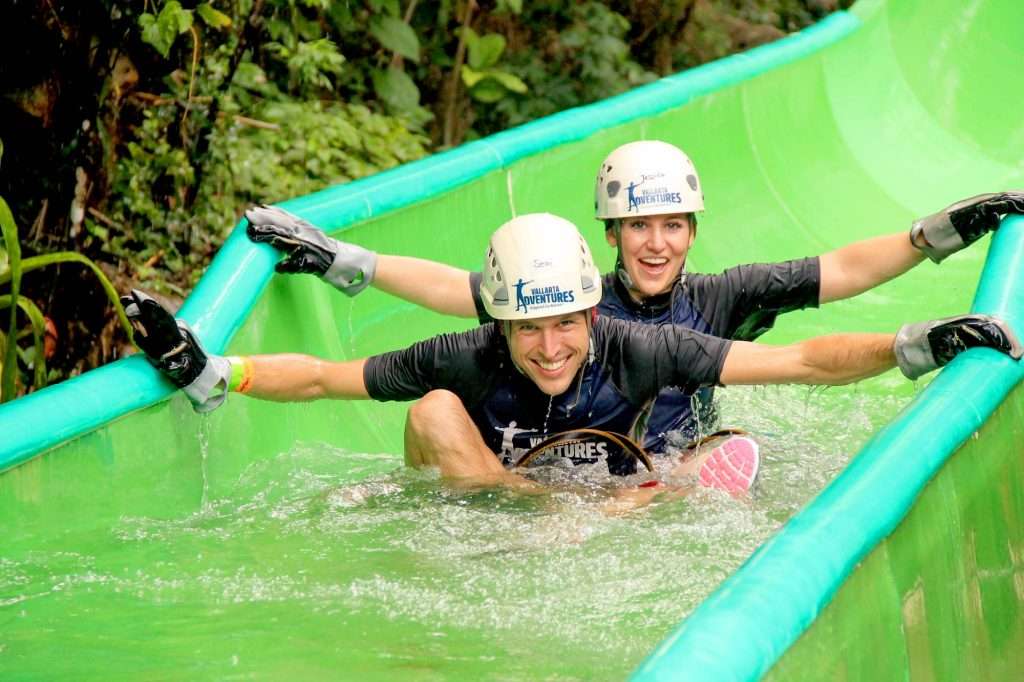 Water Slide in Vallarta.