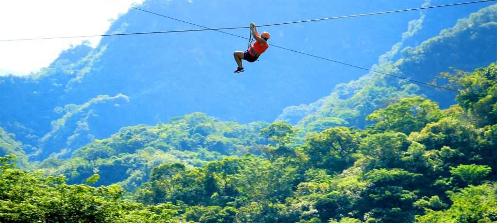 Zip Line at River Canopy in Vallarta, Mexico