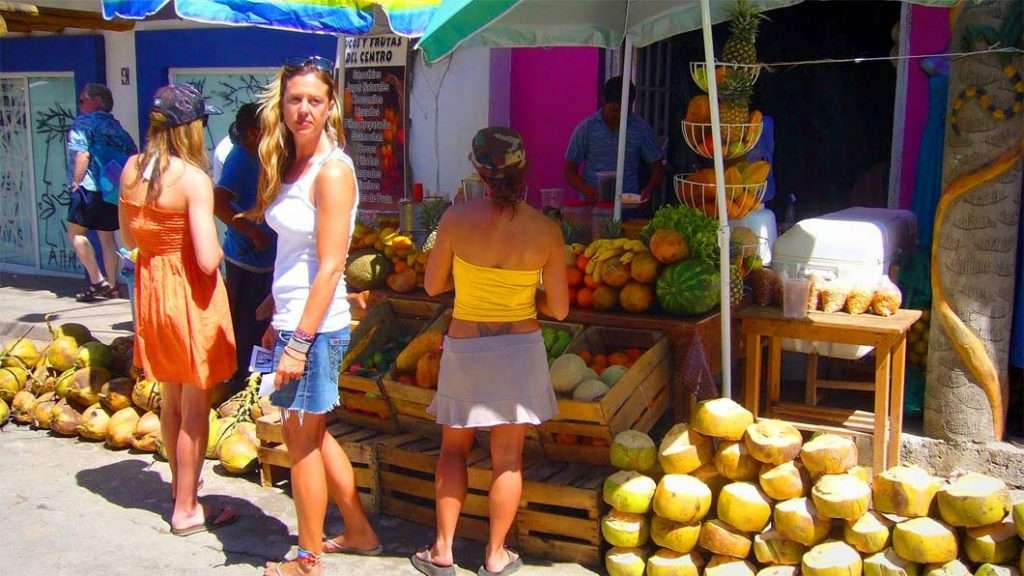 Street Market, Nayarit.