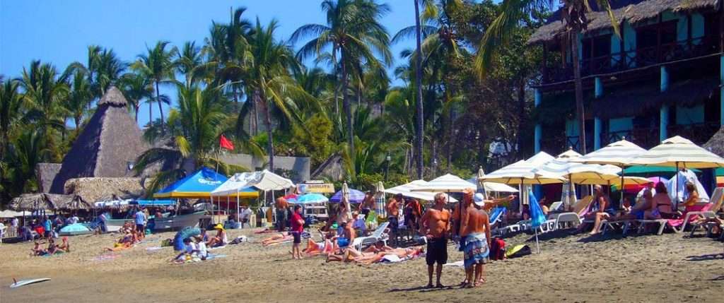 Beach at Sayulita.