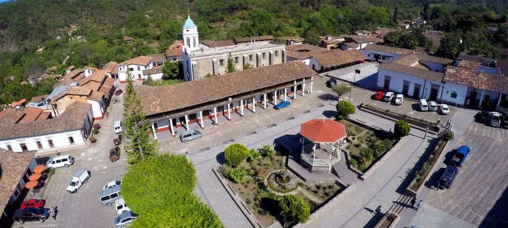 San Sebastian aerial view.