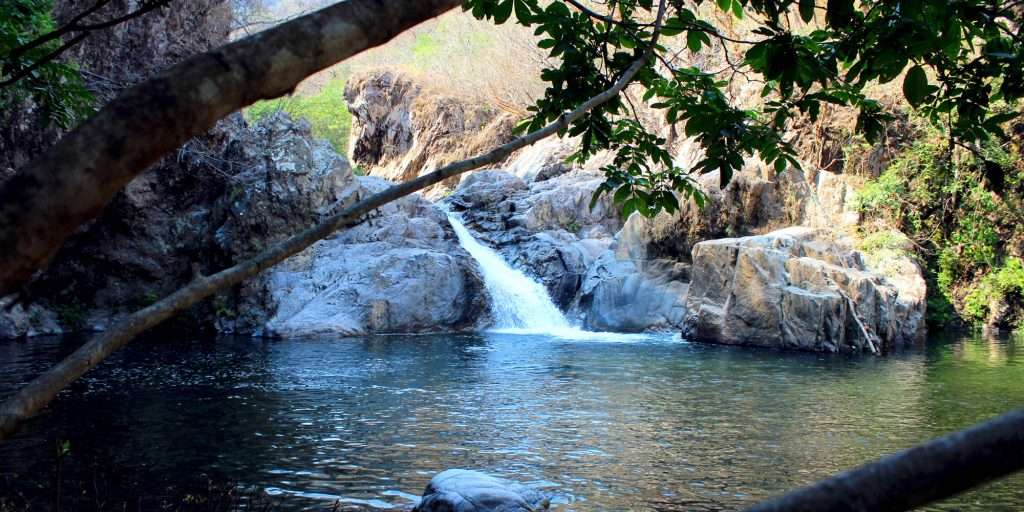 Waterfall in Puerto Vallarta.