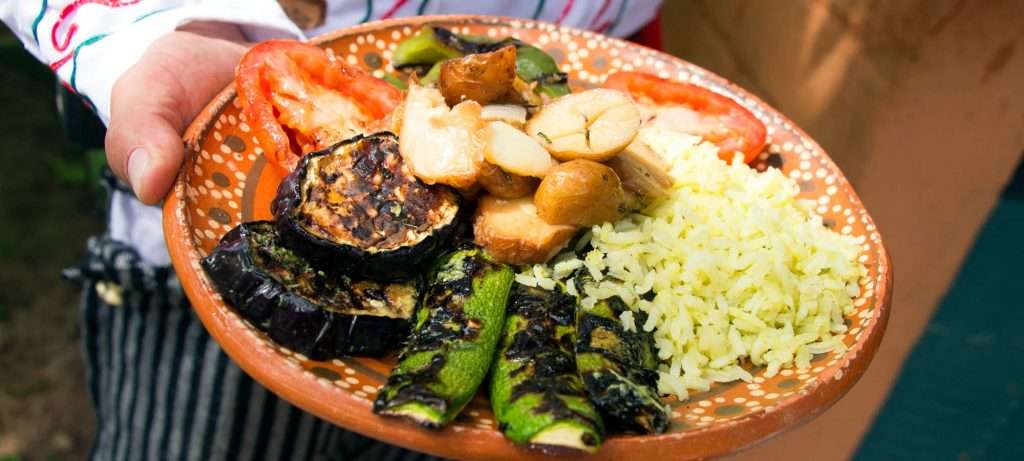 Meal in San Sebastian.