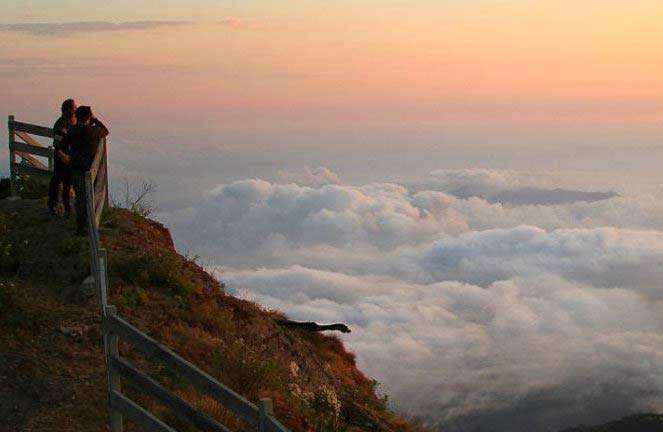 View from San Sebastian.