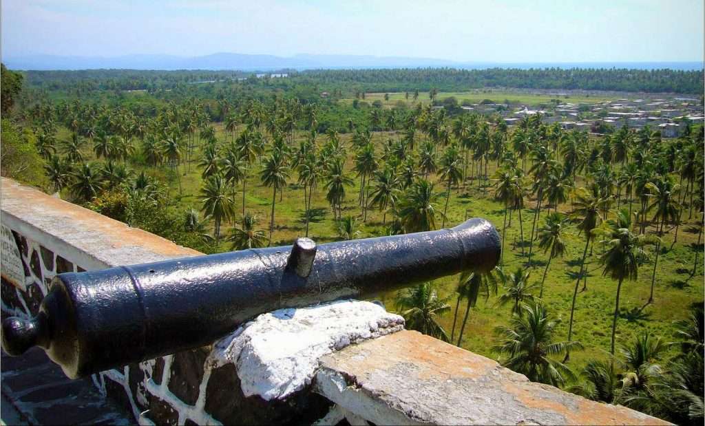 Spanish Fort at San Blas, Nayarit, Mexico.