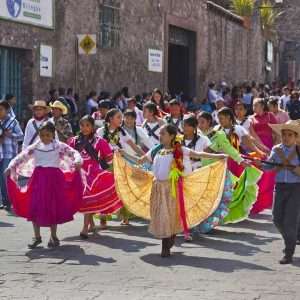 Revolution Parade in Vallarta.