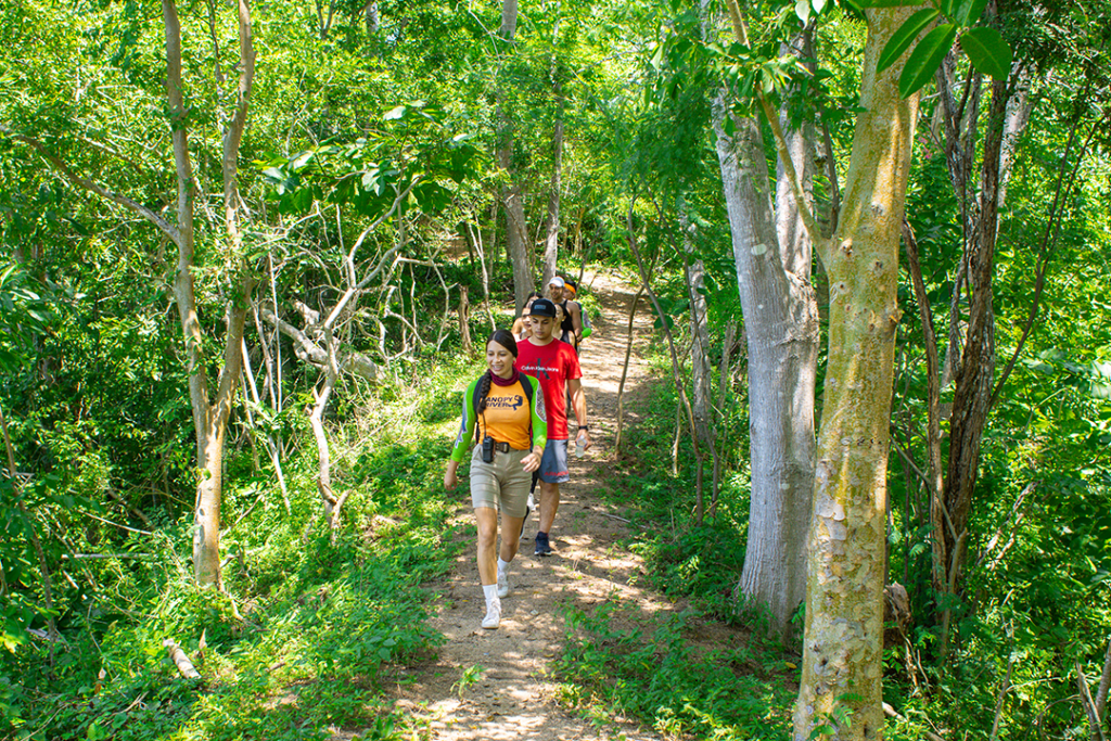 Vallarta hiking group.