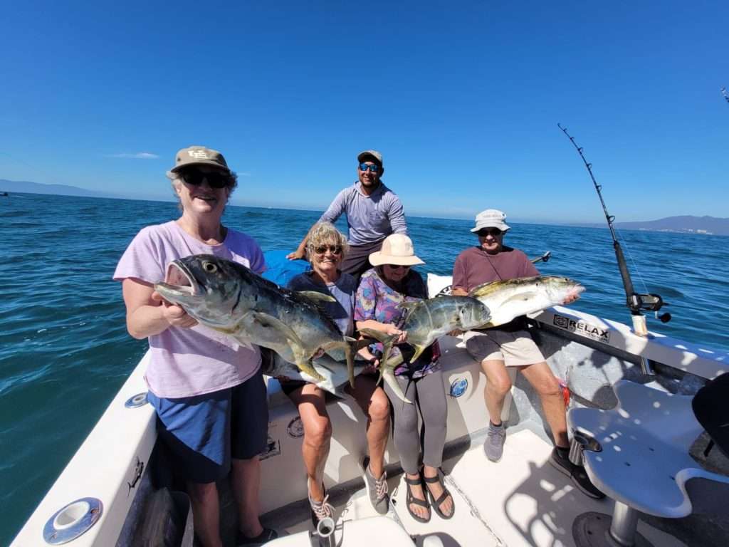 Family Fishing in Vallarta.