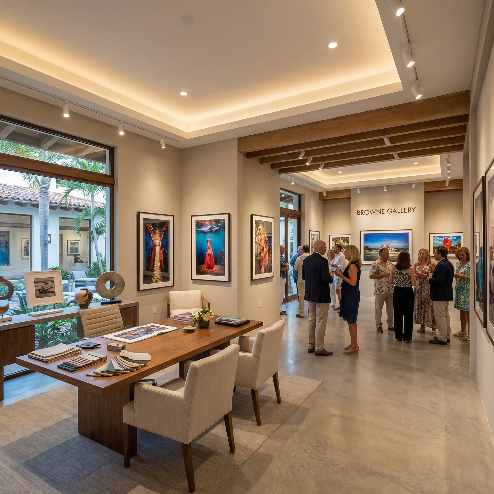 Interior Galería Browne